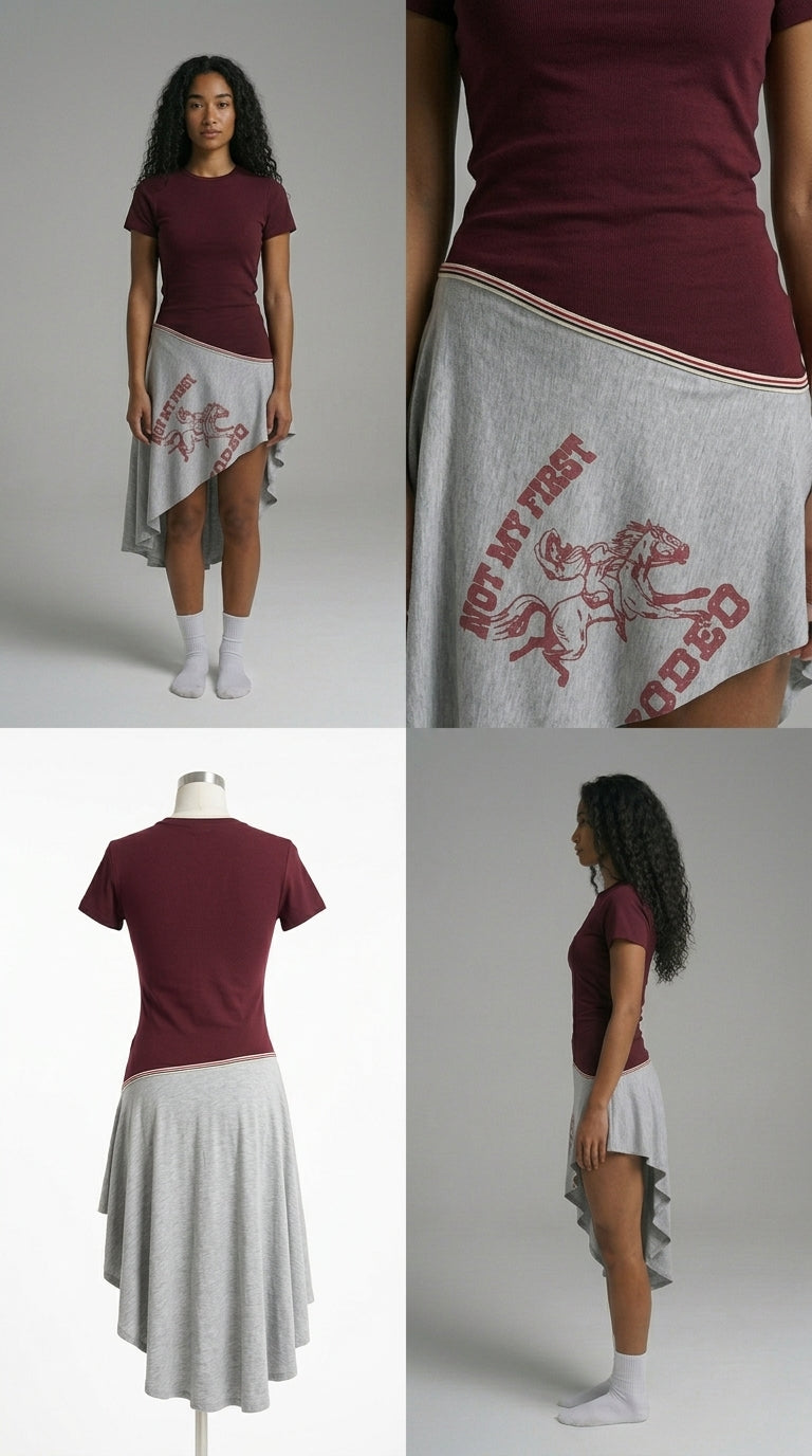 Rodeo Asimetrik Elbise