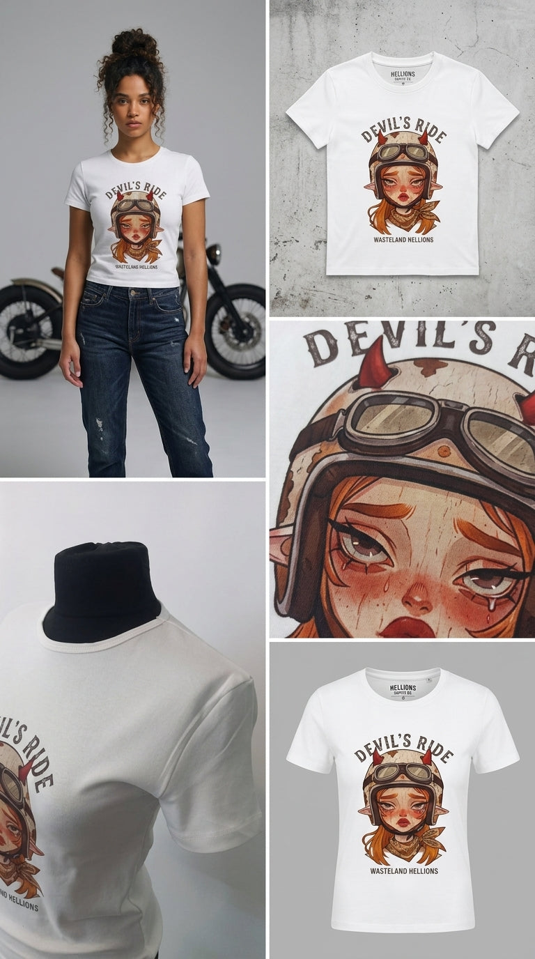 Devil's Ride Tişört