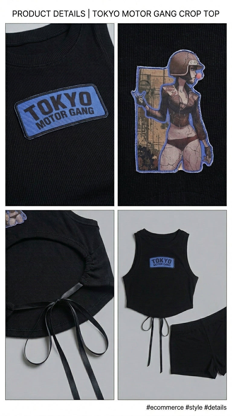 Tokyo Ribana Crop Top